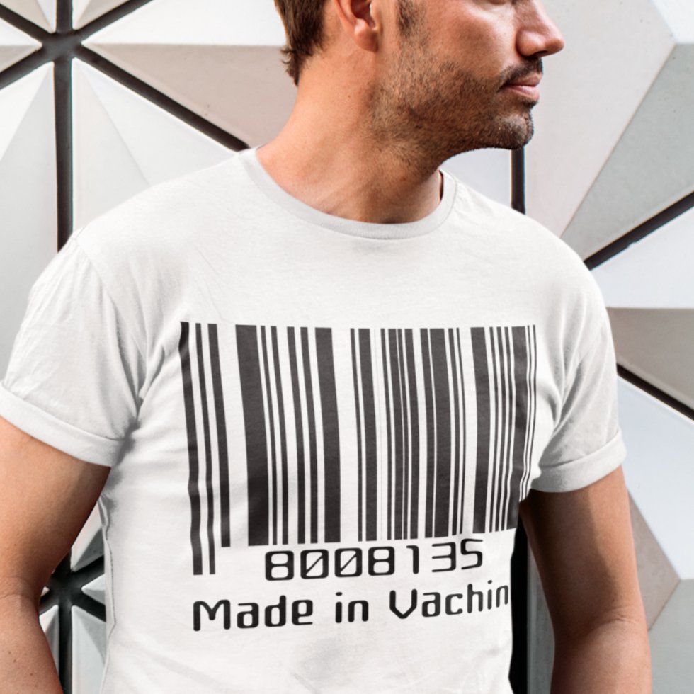 Made In Vachina: Whimsical Creation T-shirt – Where Playful Puns Meet Irresistible Style!