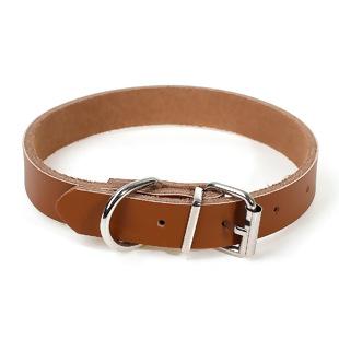 Cowhide Leather Dog Collar - My Custom Tee Party