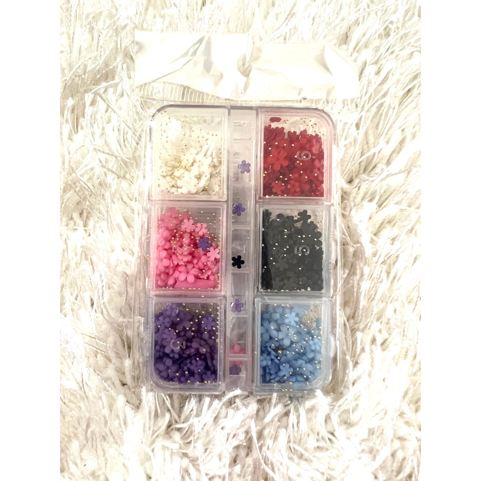 Flower Nail Charms NEW