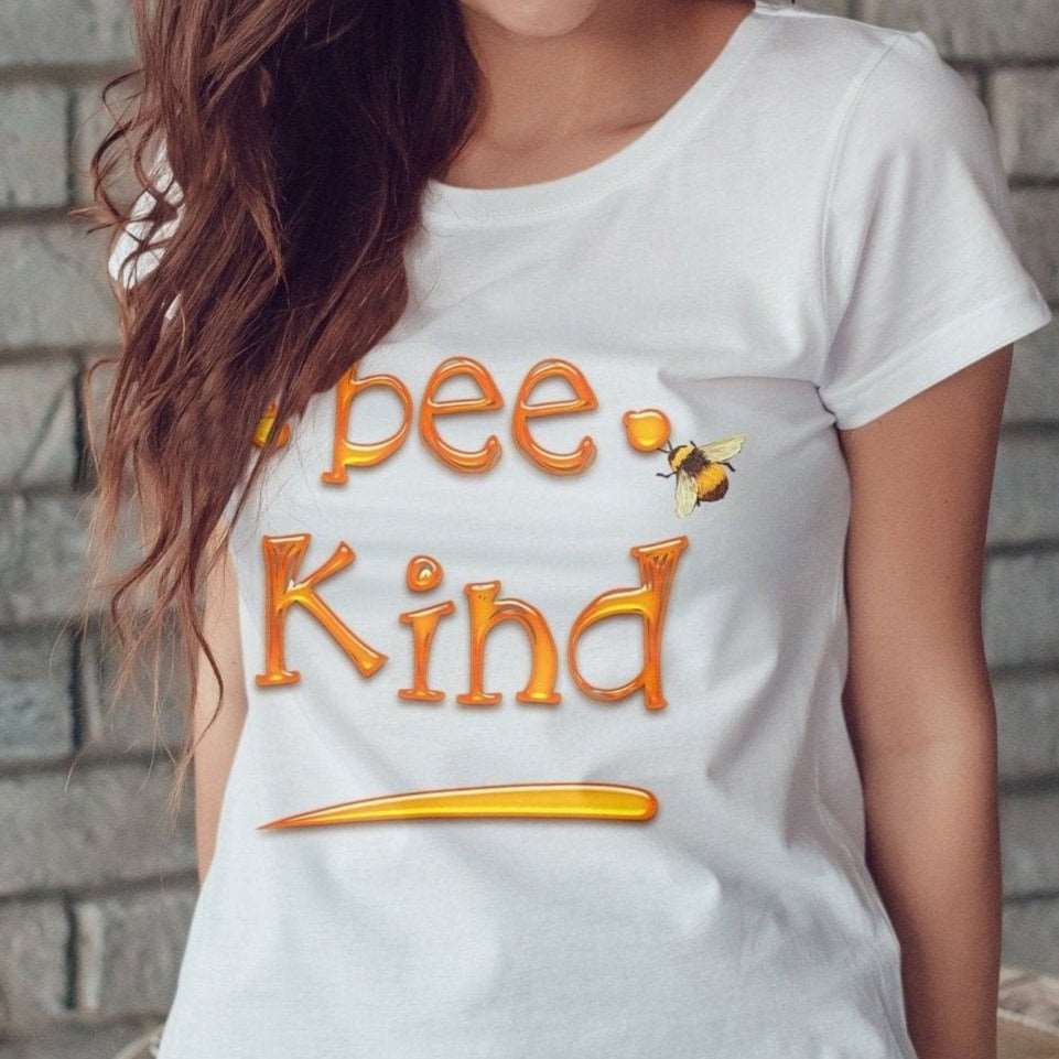 Bee Kind Graphic T-Shirt - My Custom Tee Party