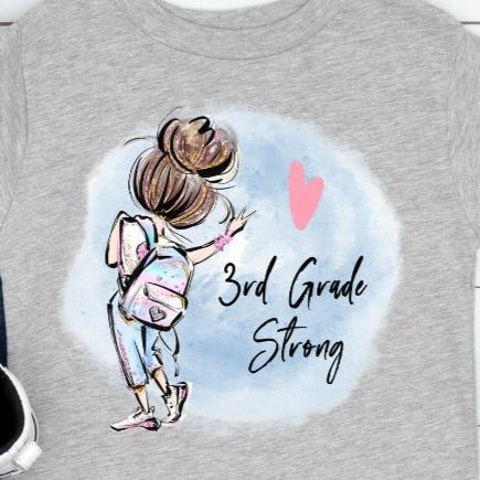 3rd Grade Strong: Super Scholar T-shirt – Where Comfort Meets Academic Triumph!