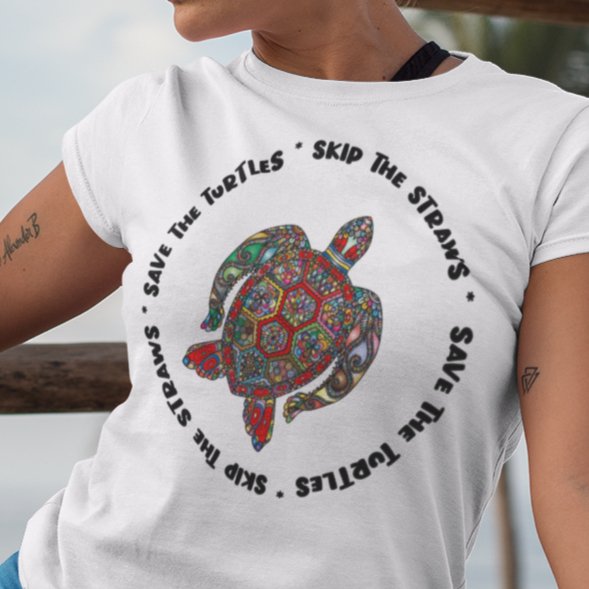 Skip The Straw Save The Turtles Wholesale