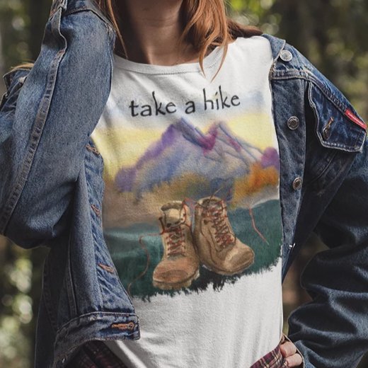 Take A Hike: Adventure-Ready T-shirt – Where Every Step Unveils a New Journey in Comfortable Style!