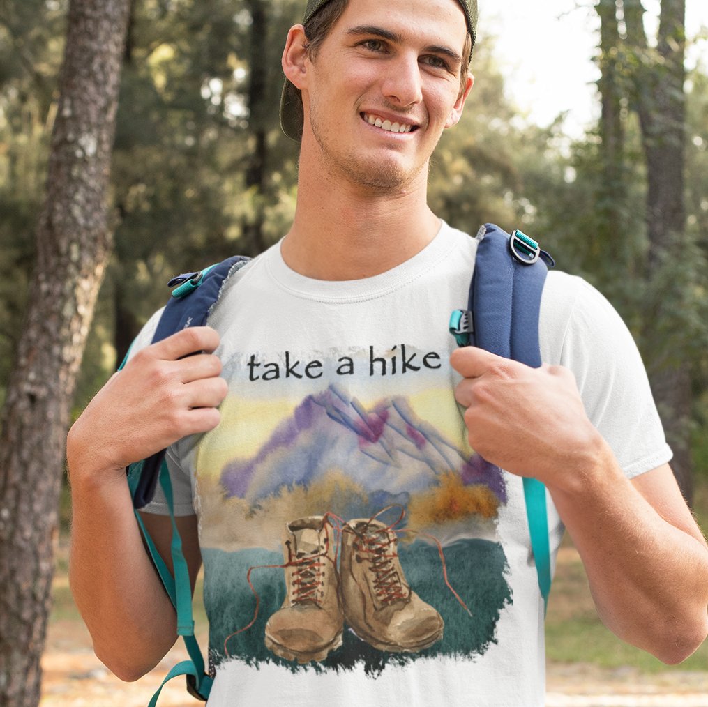 Take A Hike: Adventure-Ready T-shirt – Where Every Step Unveils a New Journey in Comfortable Style!