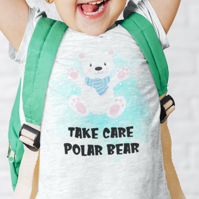 Take care polar bear