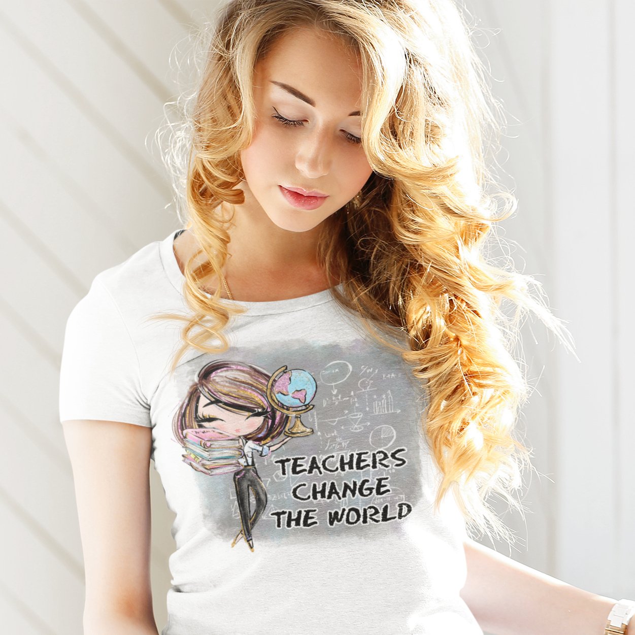 Teachers Change the World: Appreciation T-shirt – Where Impact Meets Comfort!
