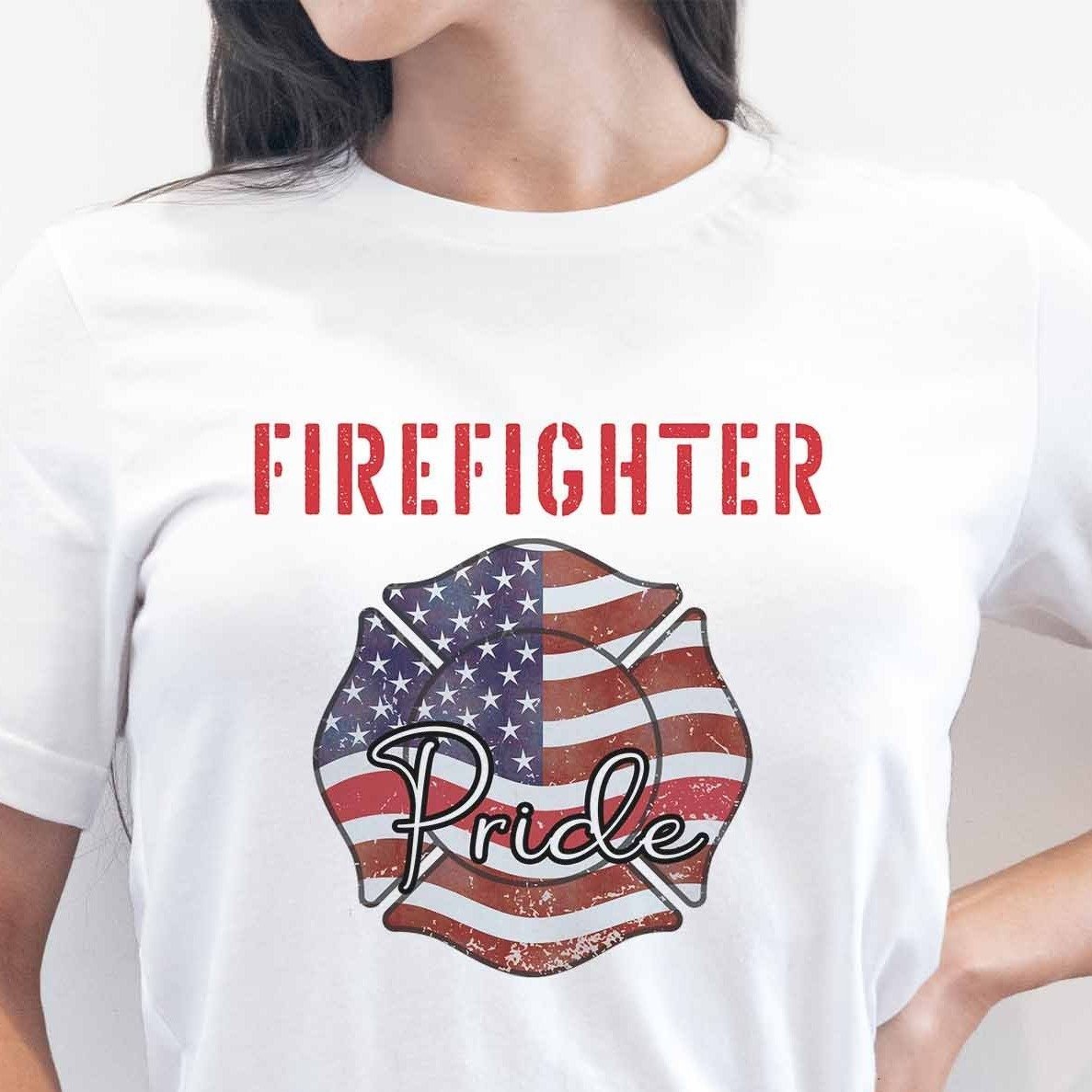 Firefighter Pride - My Custom Tee Party