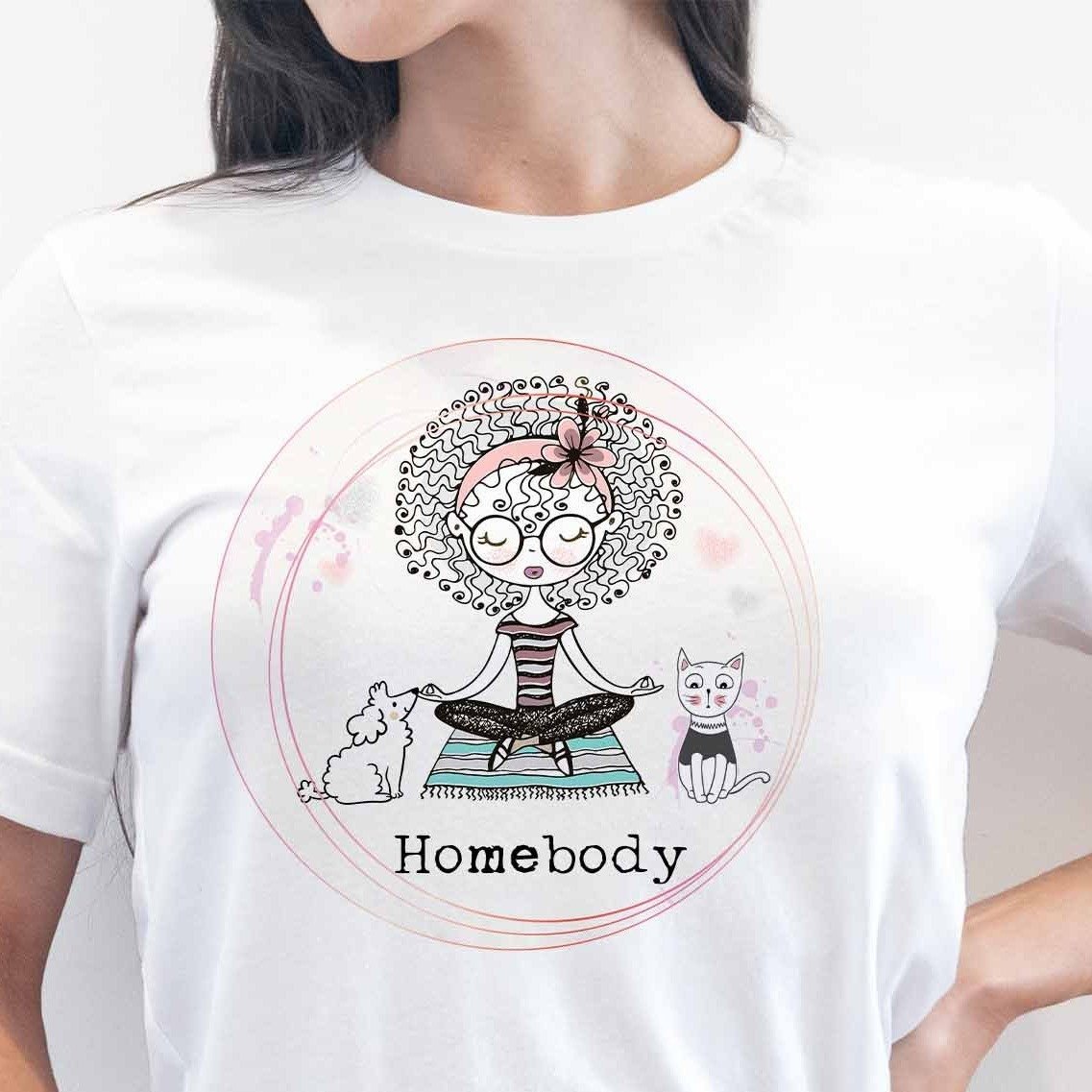 Homebody Graphic Tee - My Custom Tee Party