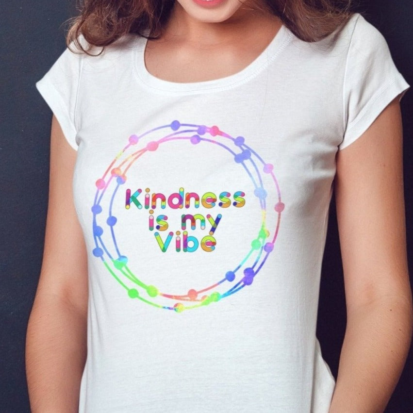 Kindness Is My Vibe 2 Graphic Tee - My Custom Tee Party