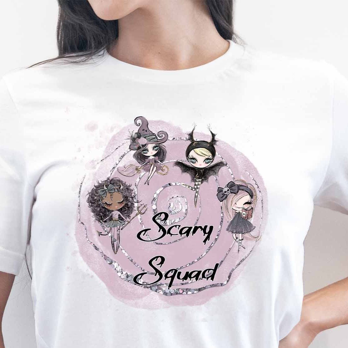 Scary Squad Graphic Tee - My Custom Tee Party