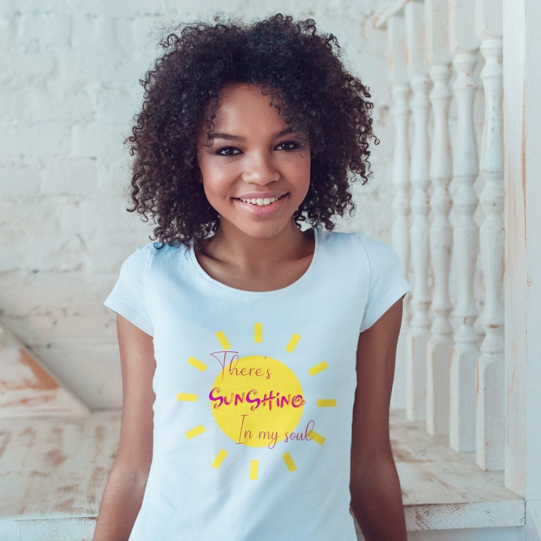 There's Sunshine In My Soul 2 Graphic Tee - My Custom Tee Party